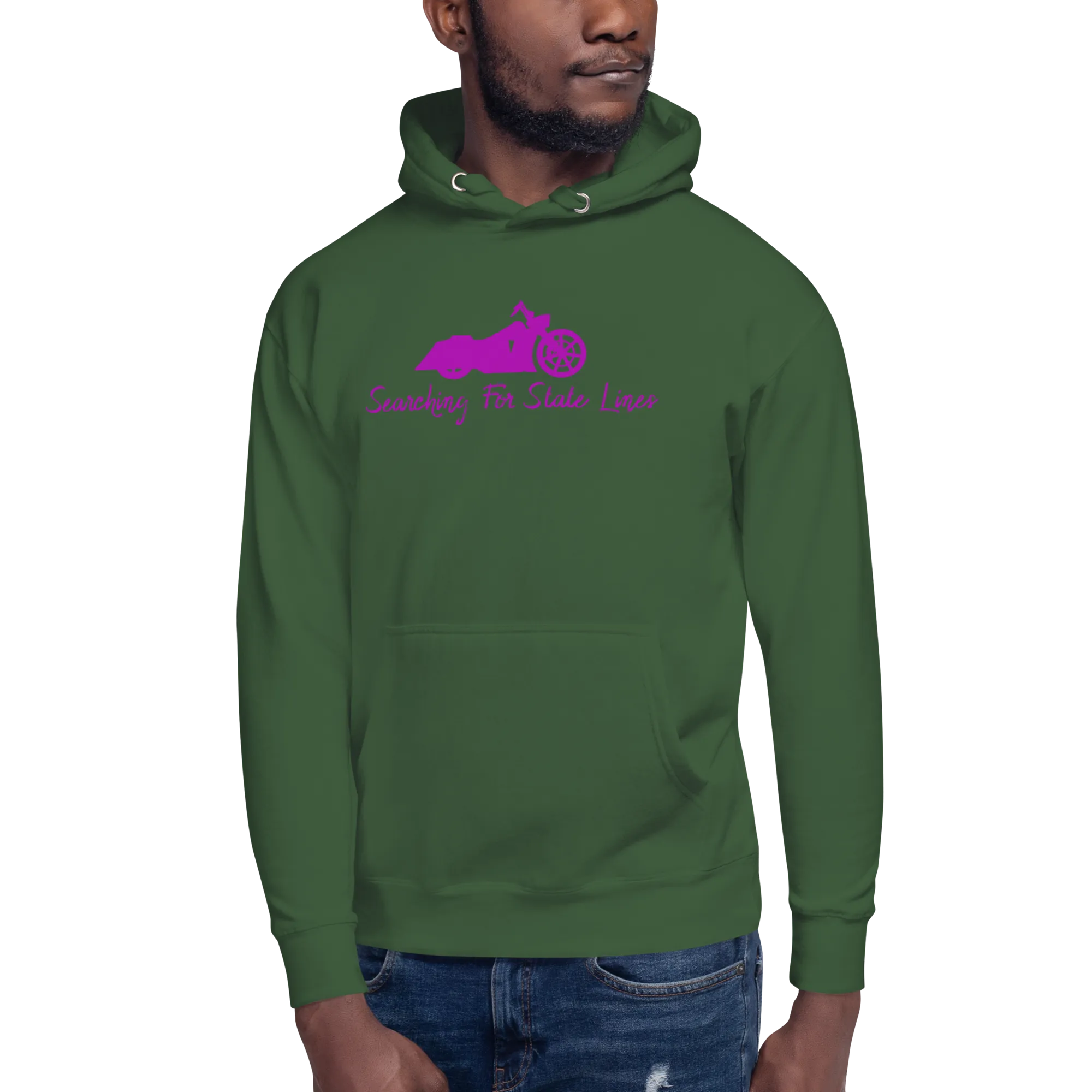 Road King Purple Unisex Hoodie