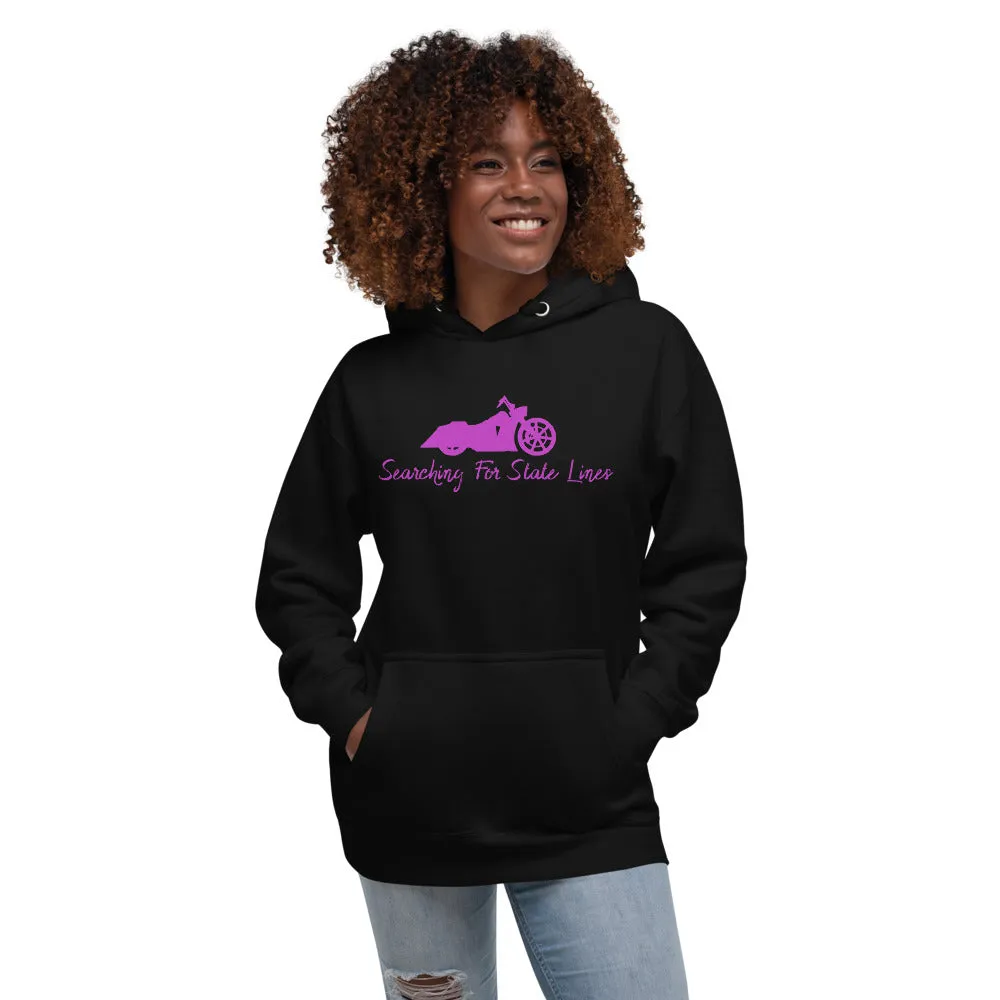 Road King Purple Unisex Hoodie