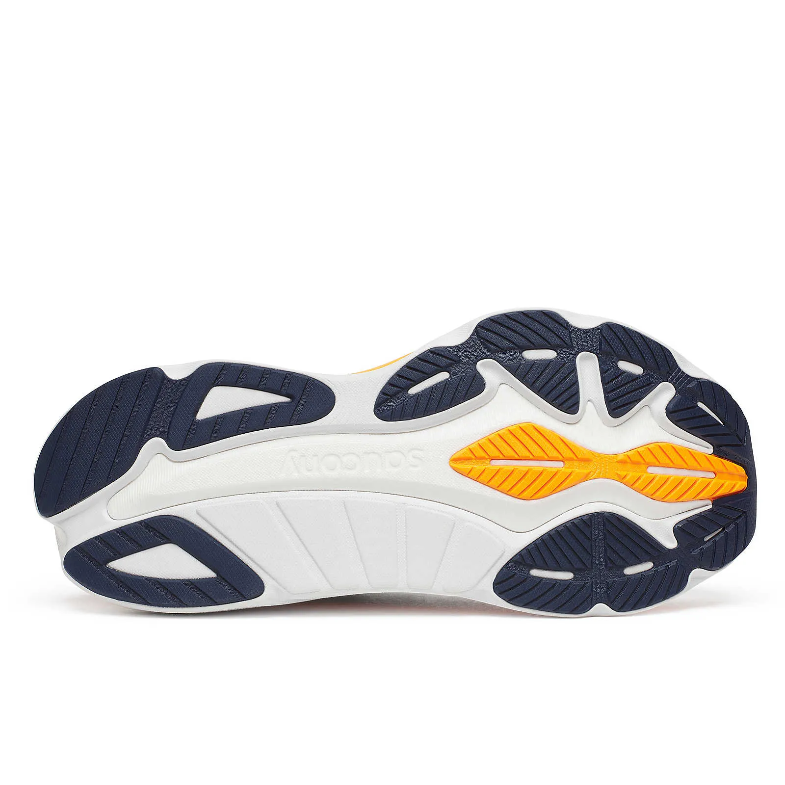 Saucony Men's Hurricane 24 Running Shoes Navy / Peel