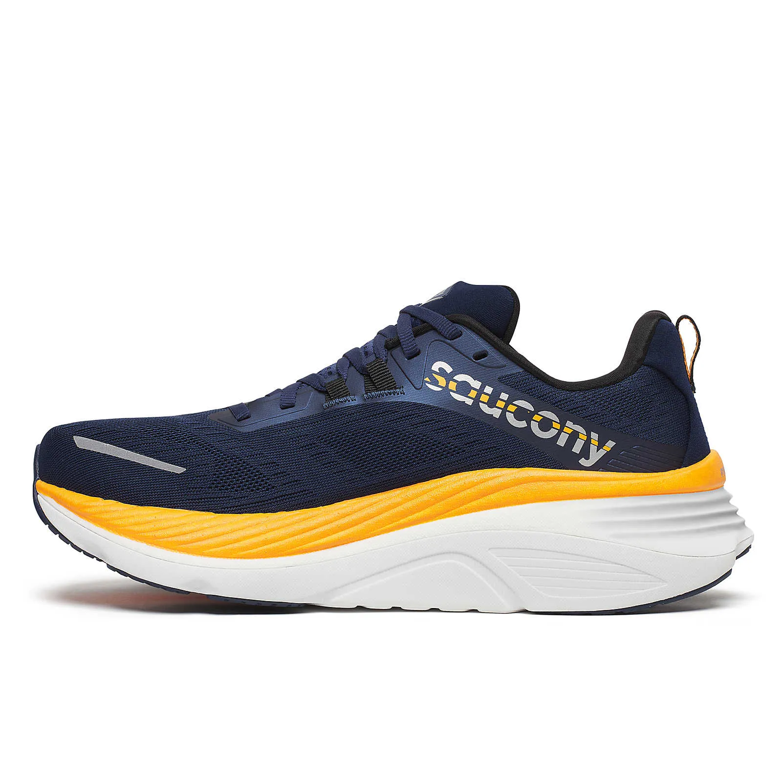 Saucony Men's Hurricane 24 Running Shoes Navy / Peel