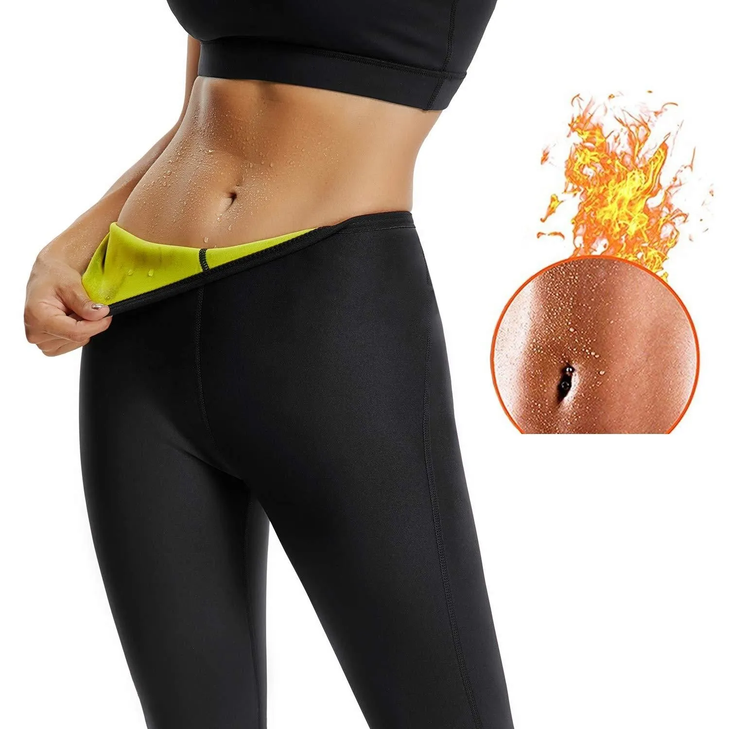 Sauna Pants - Waist Slimming Capris ~ Weight Loss Enchancer!
