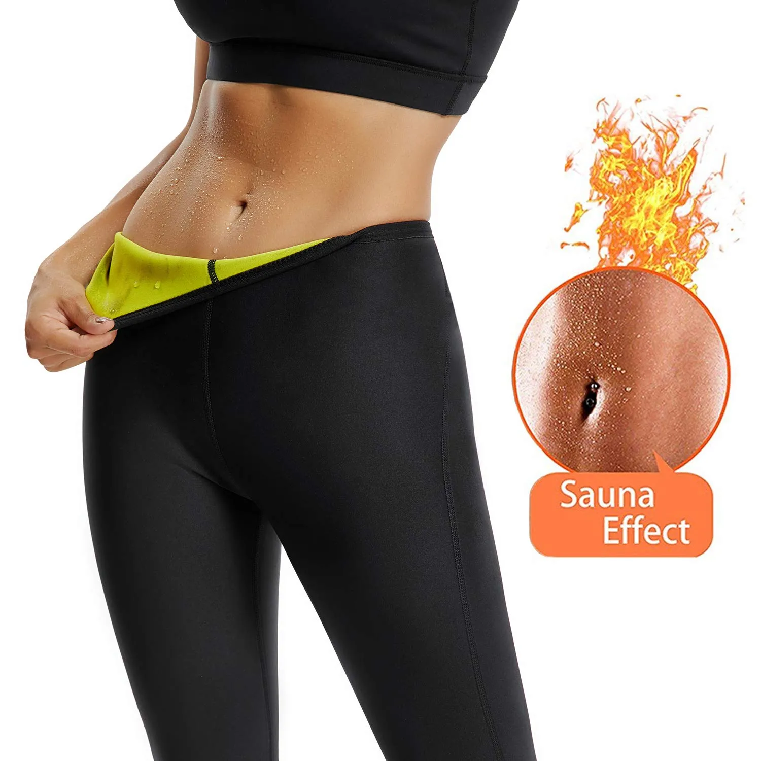 Sauna Pants - Waist Slimming Capris ~ Weight Loss Enchancer!