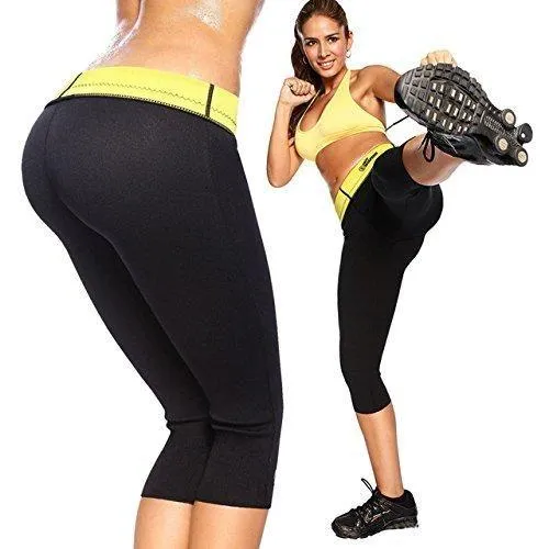 Sauna Pants - Waist Slimming Capris ~ Weight Loss Enchancer!