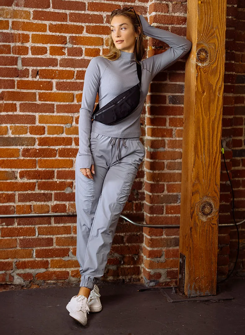 Shirred Jogger