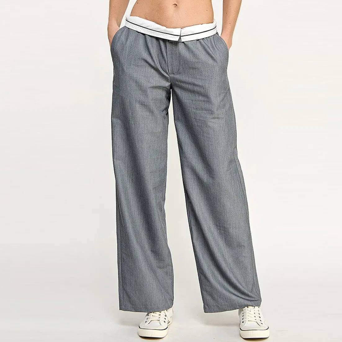 Soft Chino Pants (Heather Grey)