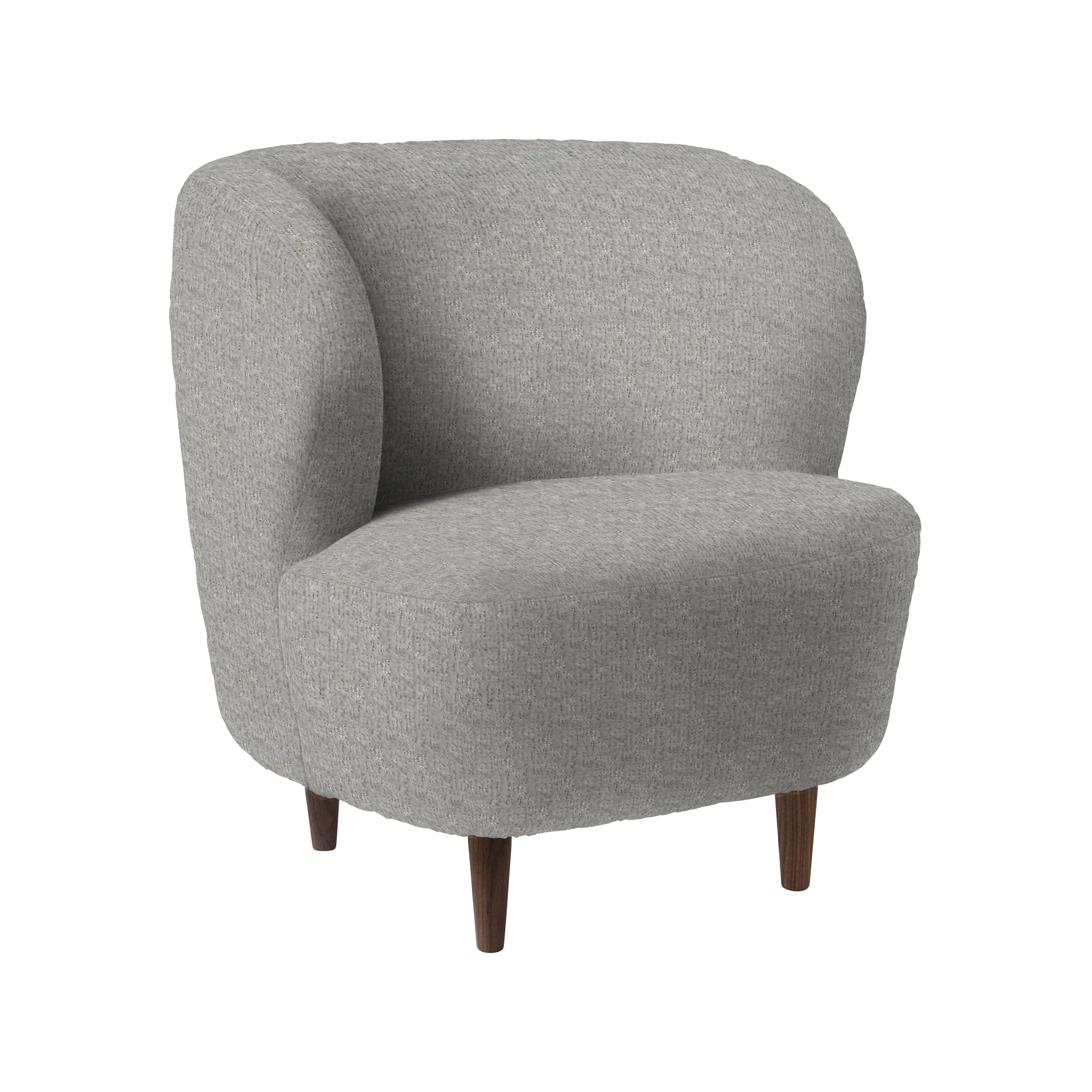 Stay Lounge Chair with Wood Base