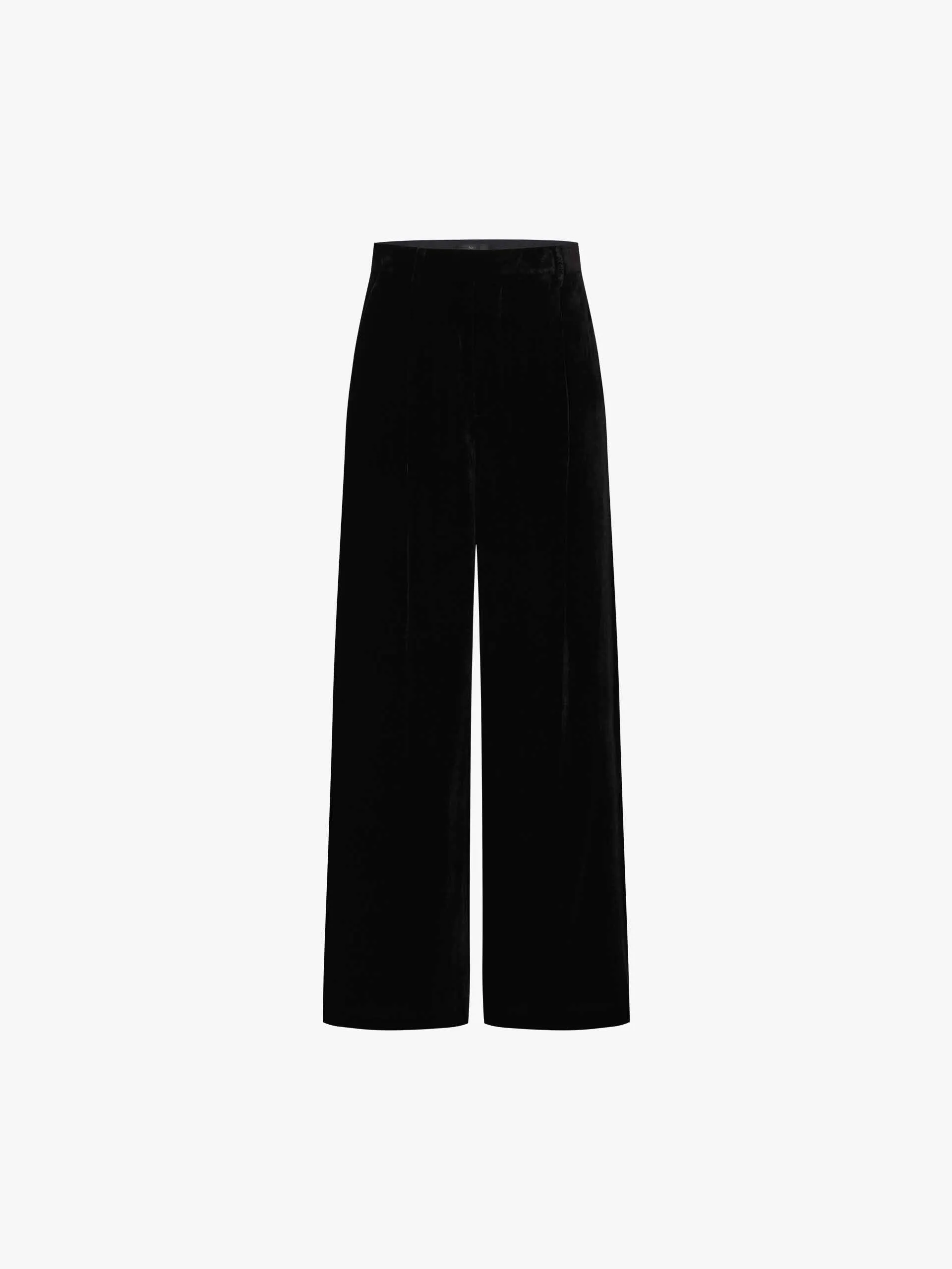 Straight Velvet Pants