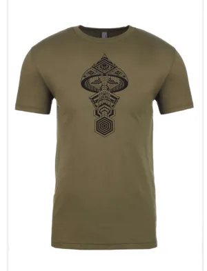 TEACHER SHIRT ARMY GREEN