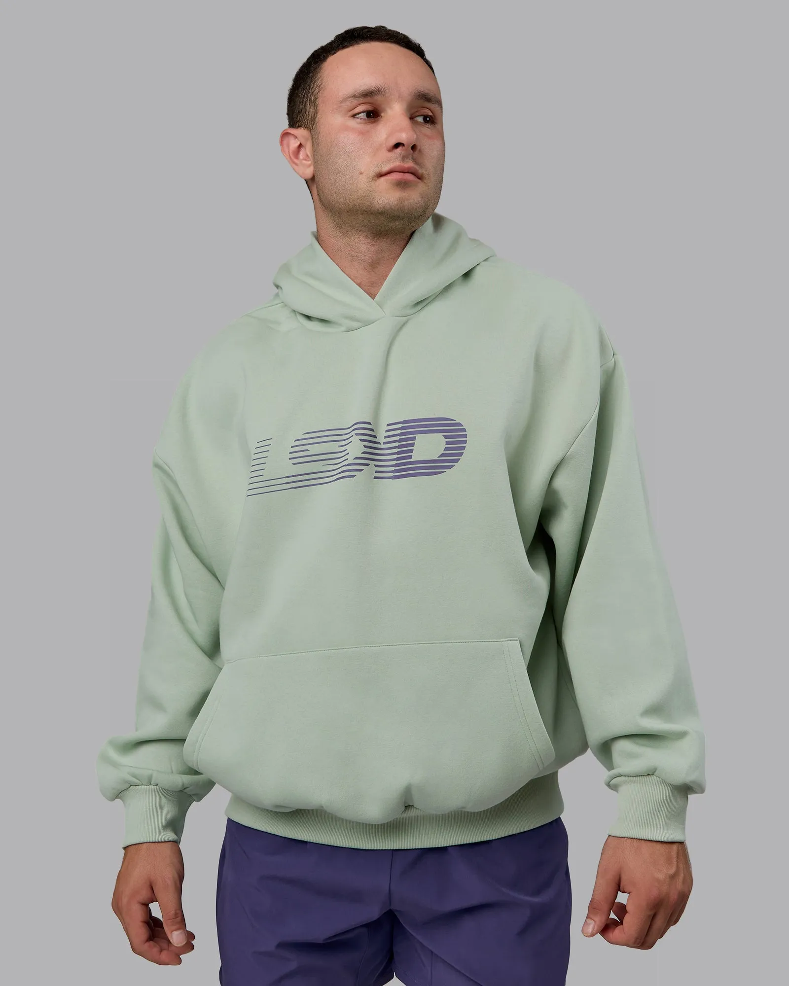 Unisex Motion Hoodie Oversize - Surf Spray-Royal Purple