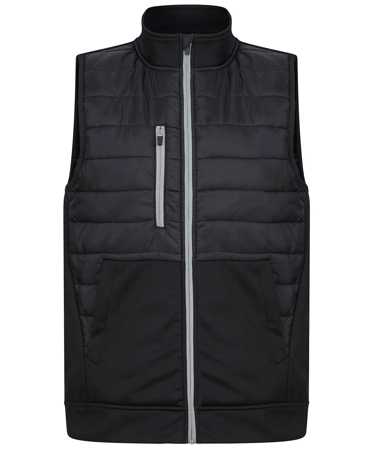 Unisex padded sports gilet | Black