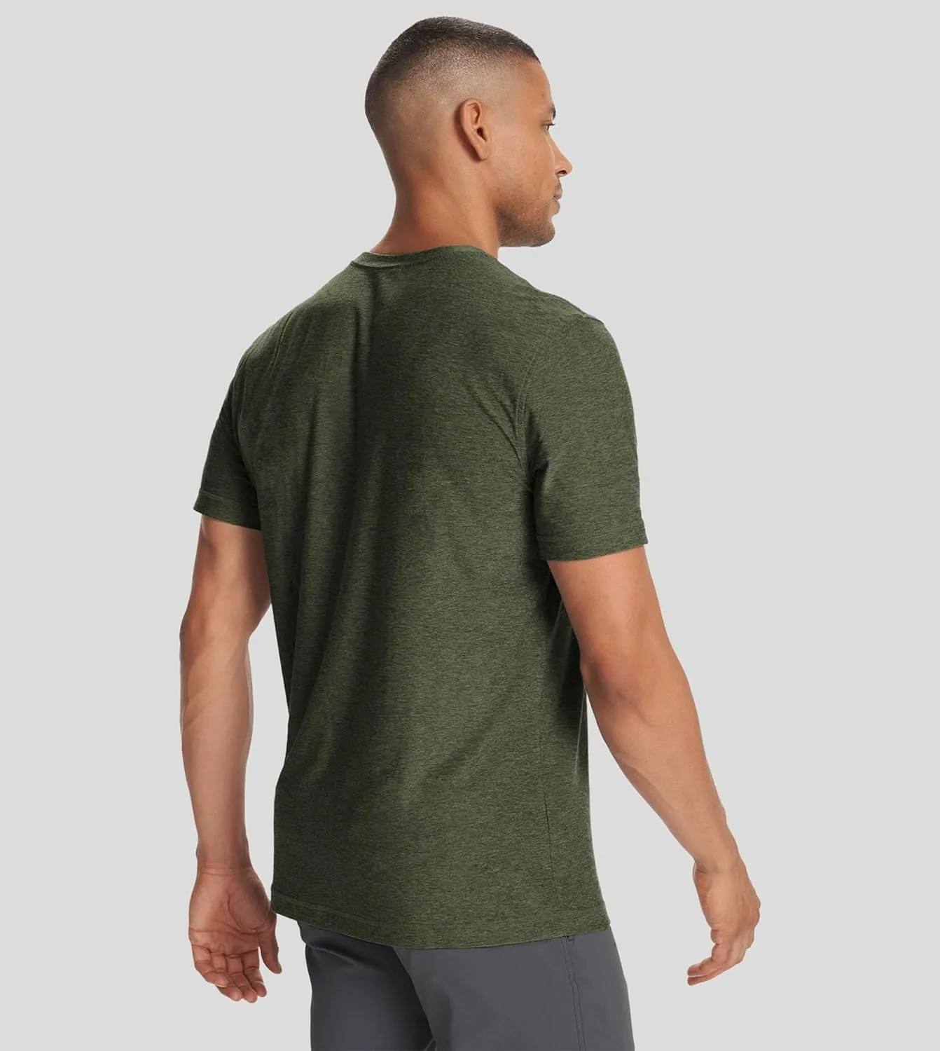Velou Men's T-Shirts Ultra Soft Premium Short Sleeve Workout Shirts for Men Casual Crew Neck Summer Basic Gym Athletic Shirts