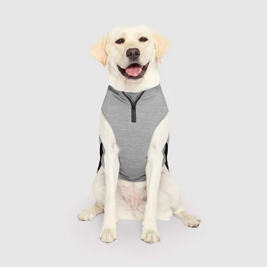 waterproof sweater - grey
