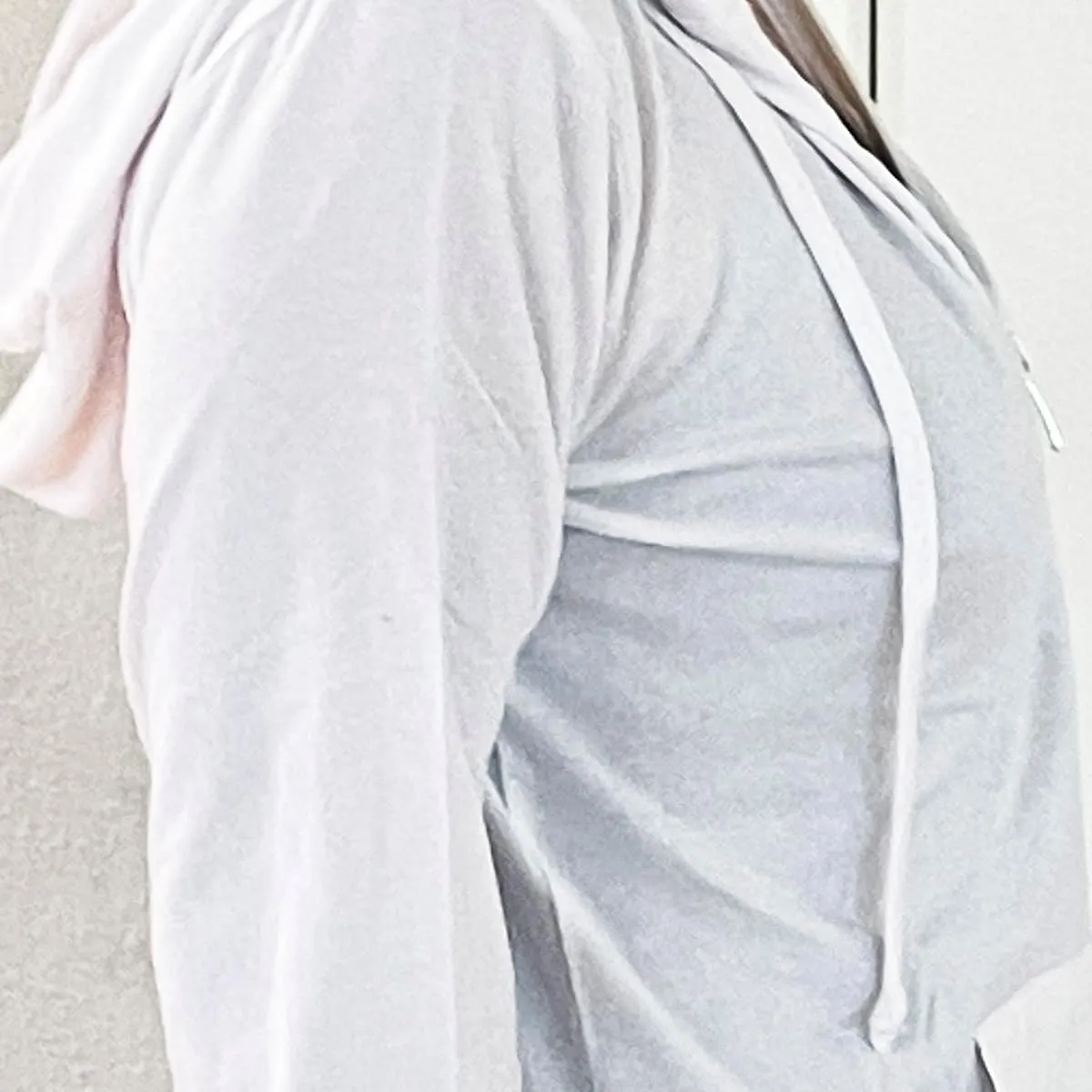 Women's Active Casual Thin Cotton Zip Up Hoodie Jacket