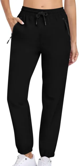 Womens Summer Pants Drawstring High Waist Athletic Pants Loose Fit Comfy Casual Workout Trousers with Pockets 2025