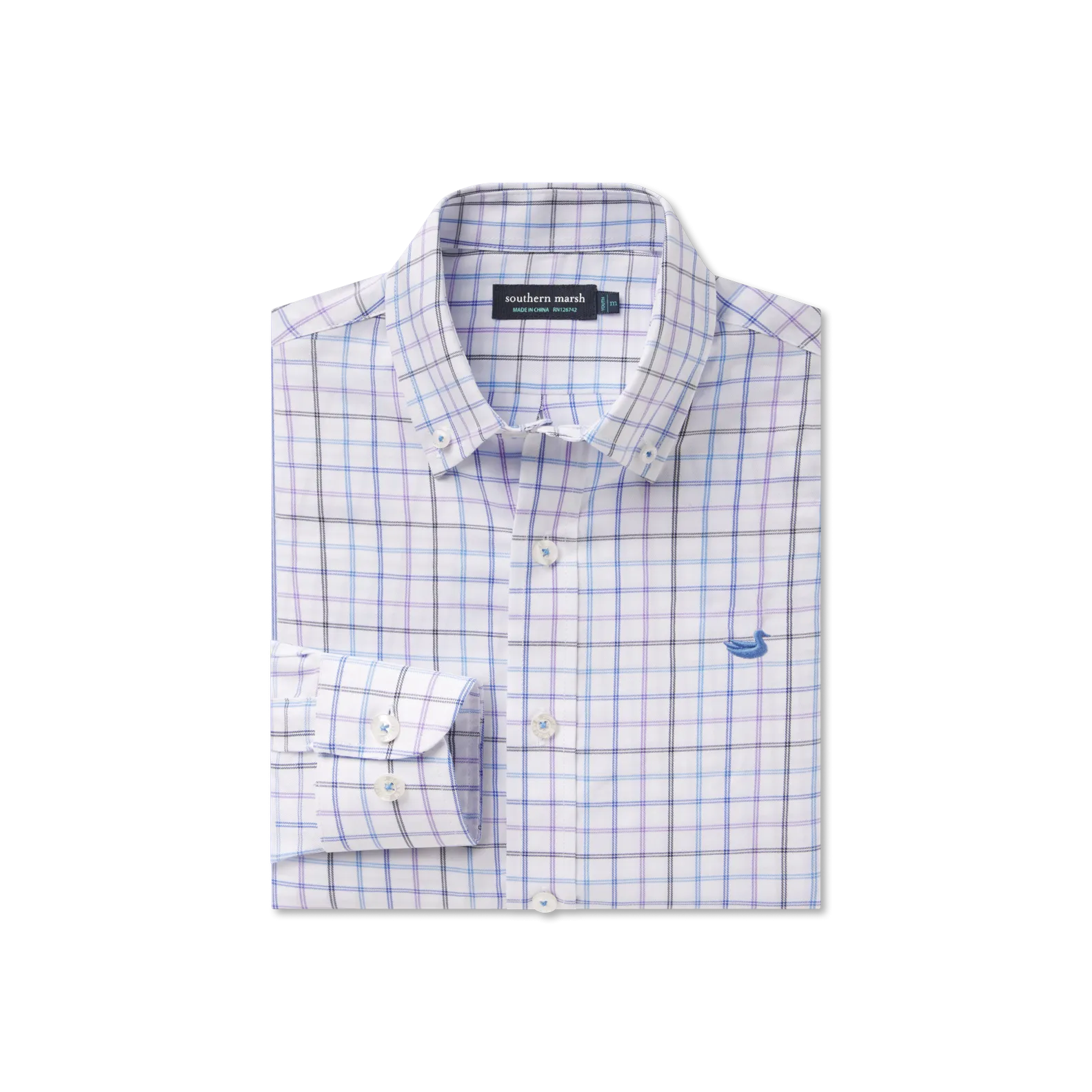 Youth Chateau Windowpane Dress Shirt